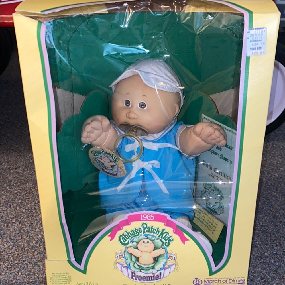 1985 cabbage patch kids Preemie Doll